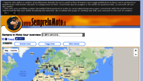 What Sempreinmoto.it website looked like in 2017 (6 years ago)