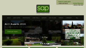What Sapgroup.com website looked like in 2017 (6 years ago)