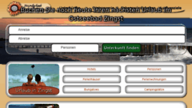 What Strandurlaub-ostseebad-zingst.de website looked like in 2017 (6 years ago)