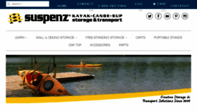 What Suspenzkayakstorage.com website looked like in 2017 (6 years ago)