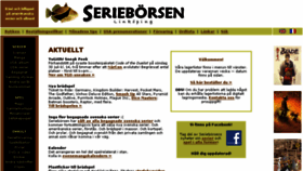 What Serieborsen.se website looked like in 2017 (6 years ago)