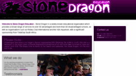 What Stonedragon.co.za website looked like in 2017 (6 years ago)
