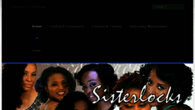 What Sisterlocks.com website looked like in 2017 (6 years ago)
