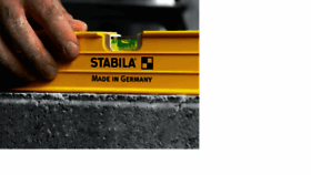 What Stabila.de website looked like in 2017 (6 years ago)
