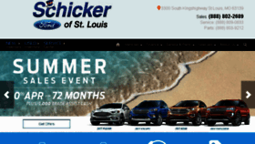 What Schickerfordstlouis.com website looked like in 2017 (6 years ago)