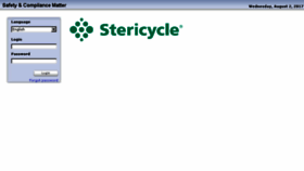 What Stericycle.appsint.com website looked like in 2017 (6 years ago)