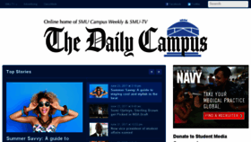 What Smudailycampus.com website looked like in 2017 (6 years ago)