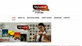 What Shivalalnotebook.com website looked like in 2017 (6 years ago)