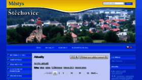What Stechovice.info website looked like in 2017 (6 years ago)