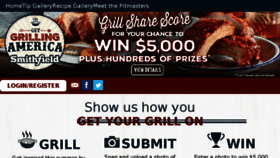 What Smithfieldgetgrilling.com website looked like in 2017 (6 years ago)