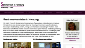 What Seminarraum-in-hamburg.de website looked like in 2017 (6 years ago)
