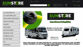 What Sunstore.co.uk website looked like in 2017 (6 years ago)