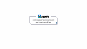 What Surio.com website looked like in 2017 (6 years ago)