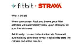What Strava.fitbit.com website looked like in 2017 (6 years ago)