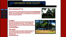 What Shadowmountaincampground.com website looked like in 2017 (6 years ago)