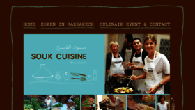 What Soukcuisine.com website looked like in 2017 (6 years ago)