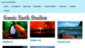 What Scenicearth.com website looked like in 2017 (6 years ago)