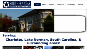 What Southernstarroofing.com website looked like in 2017 (6 years ago)