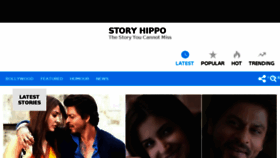 What Storyhippo.com website looked like in 2017 (6 years ago)