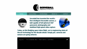 What Serveball.com website looked like in 2017 (6 years ago)
