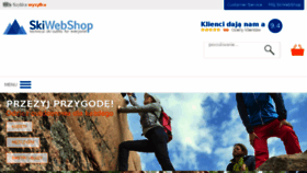 What Skiwebshop.pl website looked like in 2017 (6 years ago)