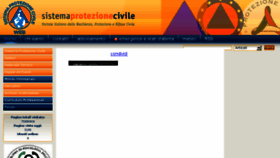 What Sistemaprotezionecivile.it website looked like in 2017 (6 years ago)