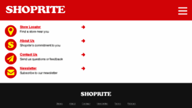 What Shoprite.co.zm website looked like in 2017 (6 years ago)