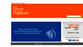 What Sleepandhypnosis.org website looked like in 2017 (6 years ago)