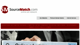 What Sourcematch.com website looked like in 2017 (6 years ago)