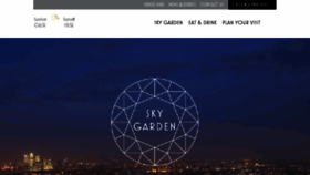 What Skygardentickets.com website looked like in 2017 (6 years ago)