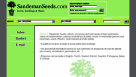 What Sandemanseeds.com website looked like in 2017 (6 years ago)