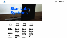What Starlabs.systems website looked like in 2017 (6 years ago)