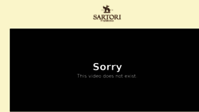 What Sartorinet.com website looked like in 2017 (6 years ago)