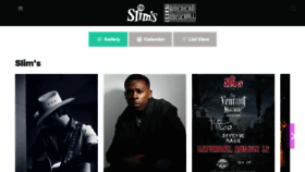 What Slims-sf.com website looked like in 2017 (6 years ago)