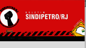 What Sindipetro.org.br website looked like in 2017 (6 years ago)