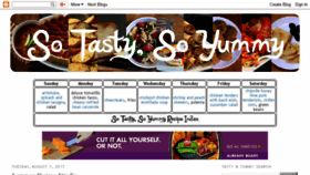 What Sotastysoyummy.blogspot.com website looked like in 2017 (6 years ago)