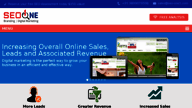 What Seo-one1.com website looked like in 2017 (6 years ago)