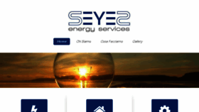 What Seyes.it website looked like in 2017 (6 years ago)