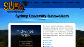 What Subw.org.au website looked like in 2017 (6 years ago)