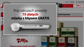 What Sklepsegafredo.pl website looked like in 2017 (6 years ago)
