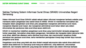 What Siradi.unnes.ac.id website looked like in 2017 (6 years ago)