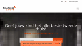 What Smallsteps.nl website looked like in 2017 (6 years ago)