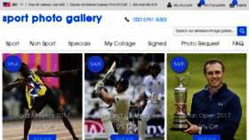 What Sportphotogallery.com website looked like in 2017 (7 years ago)