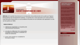 What Stp.abes.fr website looked like in 2017 (6 years ago)