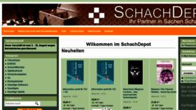 What Schachdepot.de website looked like in 2017 (6 years ago)