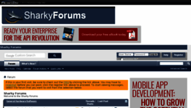 What Sharkygames.com website looked like in 2017 (6 years ago)