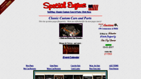 What Specialengines.com website looked like in 2017 (6 years ago)