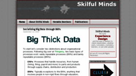 What Skilfulminds.com website looked like in 2017 (6 years ago)