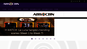 What Staging.entertainment.abs-cbn.com website looked like in 2017 (6 years ago)