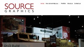 What Sourcegraphics.co.uk website looked like in 2017 (6 years ago)